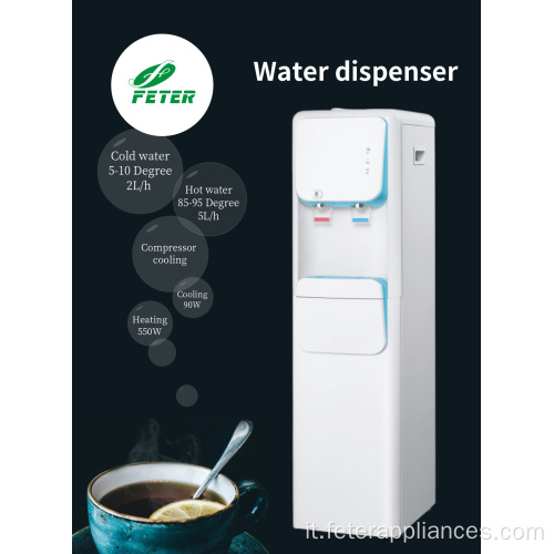 Distributore di acqua di raffreddamento del compressore caldo e freddo HSM-217LB